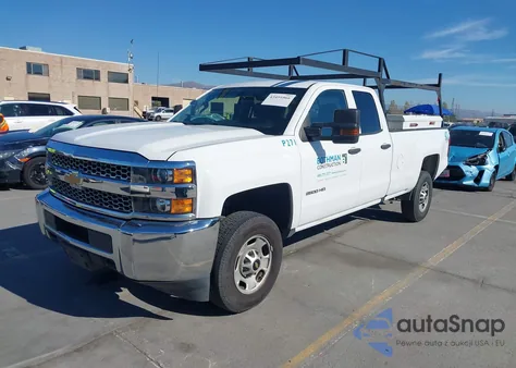 2019 Chevrolet Silverado 2500Hd Wt из США, поврежденный, VIN 2GC2CREG8K1188350